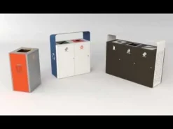 Umea Waste & Recycling Receptacles