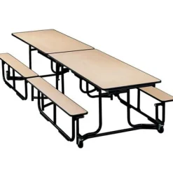 Uniframe Cafeteria Bench Tables