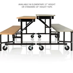 Uniframe Convertible Bench Table- 8' Long