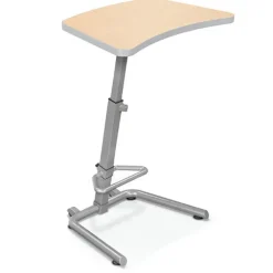 Up-Rite Curve Top Student Sit and Stand Desk