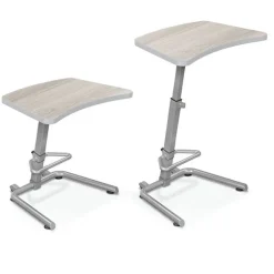 Up-Rite Curve Top Student Sit and Stand Desk