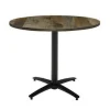 Urban Loft Arched Base Cafe Tables