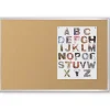 Valu-Tak Cork Bulletin Board with Aluminum Trim