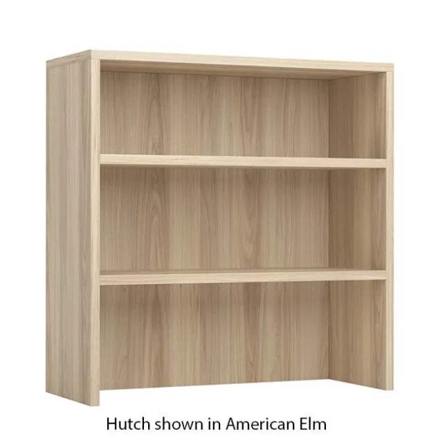 Variant Desk w/ Modesty Panel & Hutch w/ 2 Drawer Lateral File