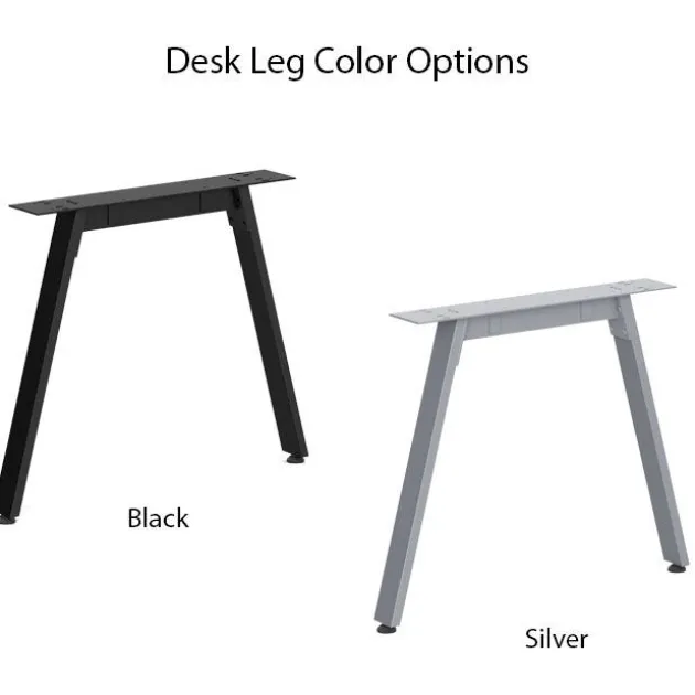 Variant Desk w/ Modesty Panel & Hutch w/ 2 Drawer Lateral File