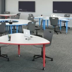 Velocity Height Adjustable Dry Erase Activity Tables
