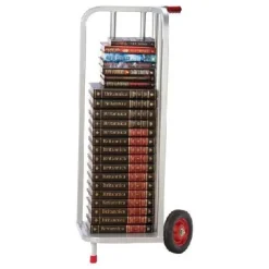 V-Shaped Book Cart