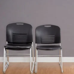 VY Sled Base Stack Chair - 2- Pack