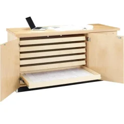 Wall Storage Bench