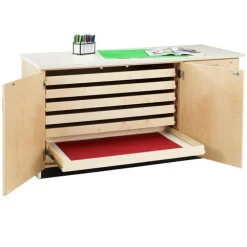 Wall Storage Bench