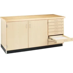 Wall Storage Bench