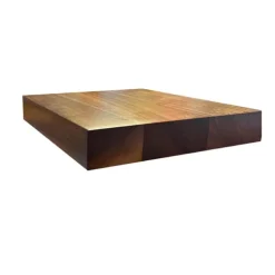Walnut Butcher Block A-Frame Tables