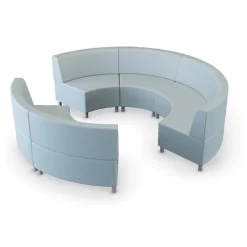 Wedge 6-Piece Modular Soft Seating Package