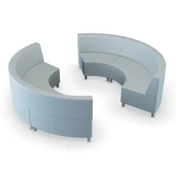 Wedge 6-Piece Modular Soft Seating Package