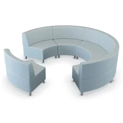 Wedge 6-Piece Modular Soft Seating Package