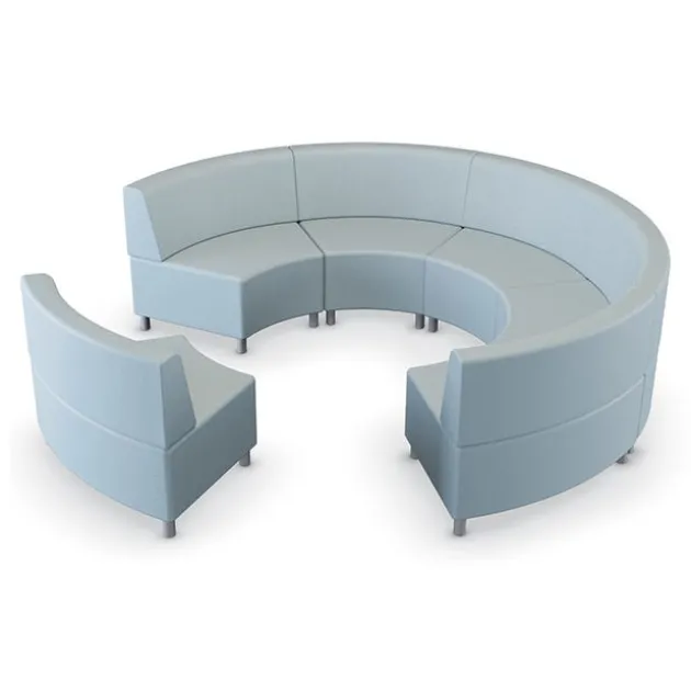 Wedge 6-Piece Modular Soft Seating Package