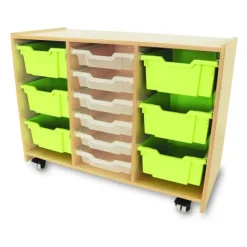 Whitney Plus Green Tray Storage Cabinet