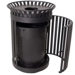 Wilmington Classic Swing Door Trash Receptacle