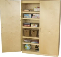Wooden Resource Cabinet (60'' W)