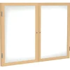 Wood Frame Enclosed Whiteboards