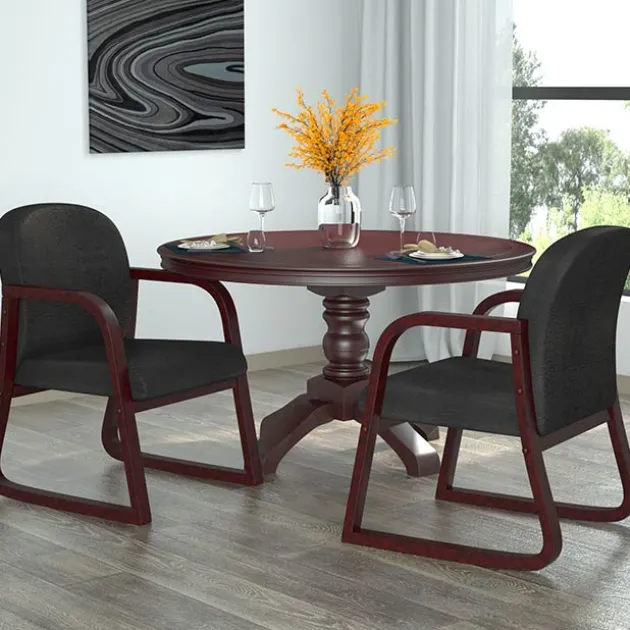 Wood Reception Chair