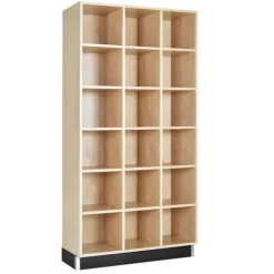 Wood Storage Cubbies