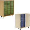 XL Mobile Multi-Tote Storage Cabinet